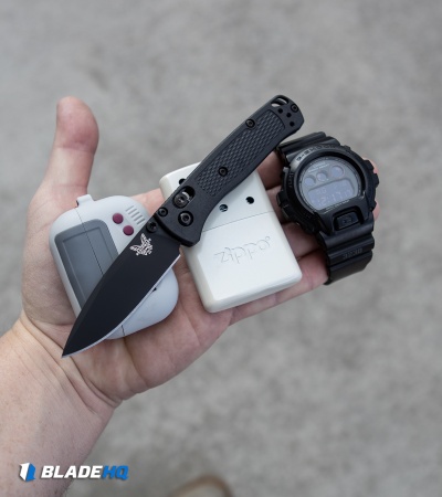 Benchmade Mini Bugout AXIS Lock Knife Black CF-Elite (2.8" Black) 533BK-2