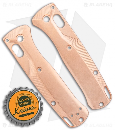 Flytanium Crossfade Copper Scales for Benchmade MINI Bugout Knife