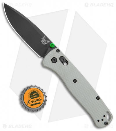 Benchmade Bugout Gray G-10 AXIS Lock Knife (3.2" Black 20CV) 535BK-2002