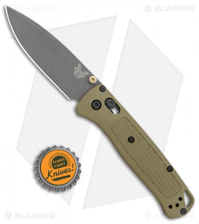 Benchmade Bugout AXIS Lock Knife Ranger Green (3.24" Gray) 535GRY-1