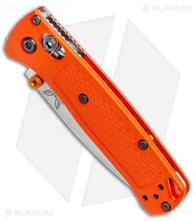Benchmade Mini Bugout AXIS Lock Knife Orange (2.875" Satin) 533