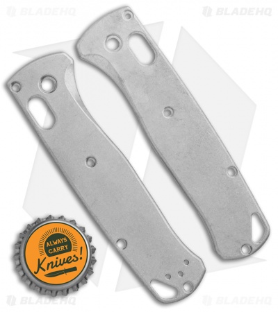Flytanium Classic Titanium Scales for Benchmade Bugout - Stonewash