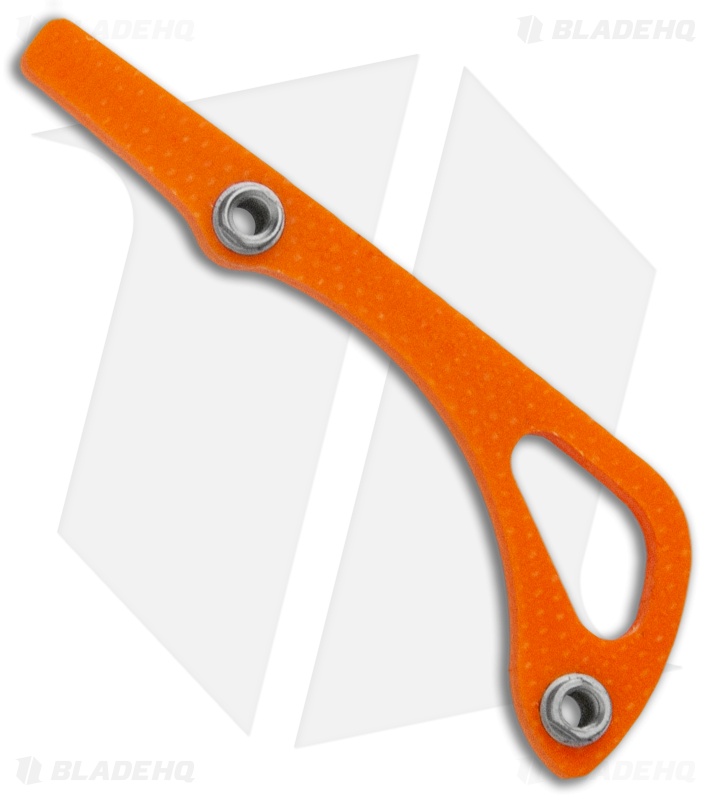 Flytanium Orange G-10 Bugout Backspacer for Benchmade Bugout