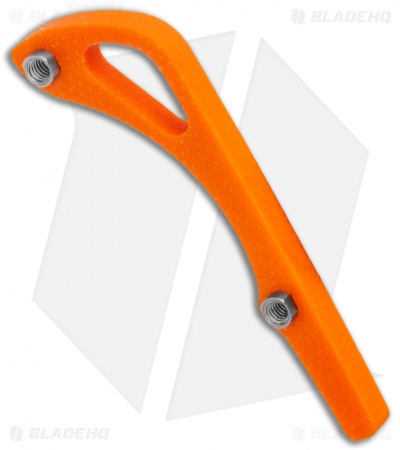 Flytanium Orange G-10 Bugout Backspacer for Benchmade Bugout