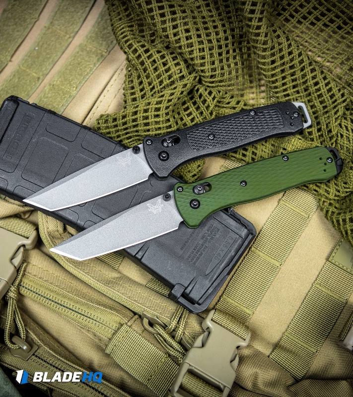 Benchmade Bailout Pocket Knife | Green Aluminum