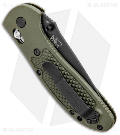 Benchmade Griptilian AXIS Lock Knife Olive Drab (3.45" Black)  D2