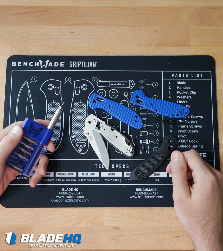 Benchmade Griptilian AXIS Lock Knife Black (3.45