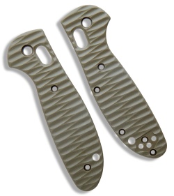 Mini Griptilian Custom G-10 Replacement Scales by Allen Putman (OD Green)