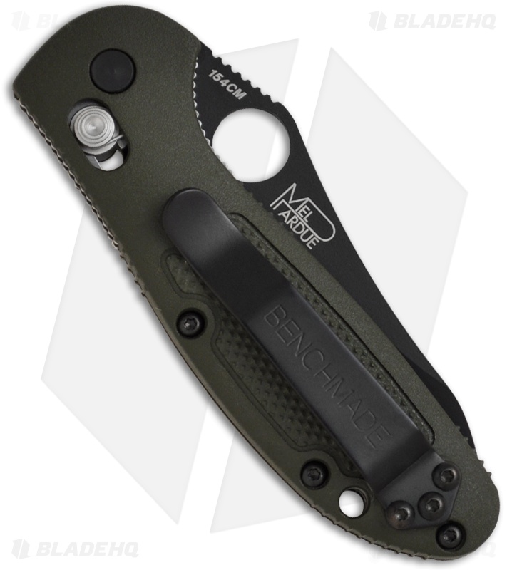 Benchmade Mini Griptilian AXIS Lock Knife Olive Drab (2.91