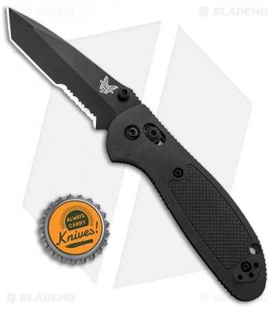 Benchmade Mini Griptilian AXIS Lock Knife Black (2.91