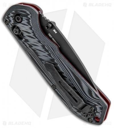 Benchmade Freek Gray/Black G-10 AXIS Lock Knife (3.6" Black CPM-M4) 560BK-1