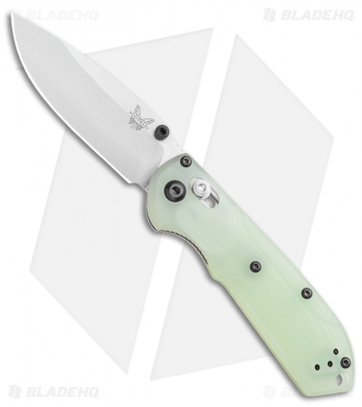 Benchmade Mini Freek AXIS Lock Knife Natural G-10 (3" Stonewash)