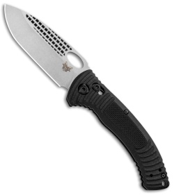 Benchmade Aileron AXIS Lock Knife Black G-10 (3.45" Satin) 737 