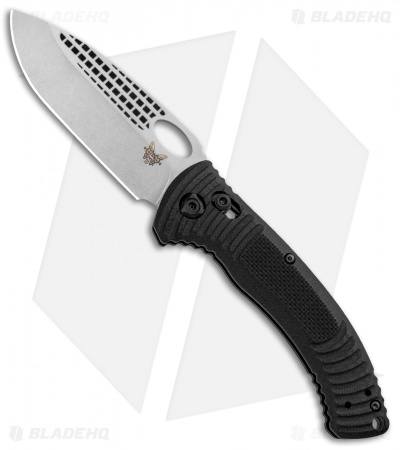 Benchmade Aileron AXIS Lock Knife Black G-10 (3.45" Satin) 737 