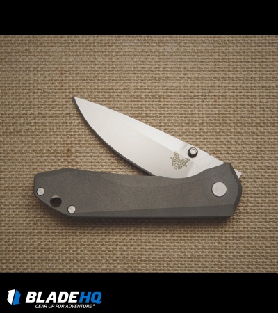 Benchmade 765 Mini Titanium Monolock Knife (3.24" Satin)