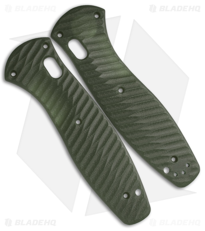 allen putman benchmade barrage custom sculpted g10 replacement