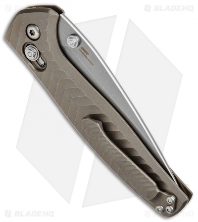 Benchmade 781 Anthem AXIS Lock Folding Knife Bronze Titanium (3.5" Stonewash)