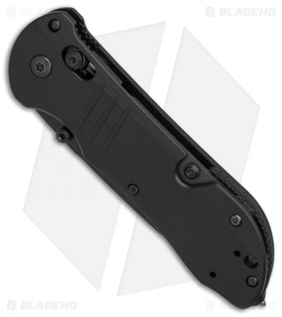 Benchmade 917SBK Tactical Triage AXIS Lock Knife Black G-10 (3.4" Black Serr)