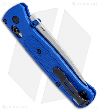  Benchmade - Bugout 535 EDC Knife with Blue Grivory