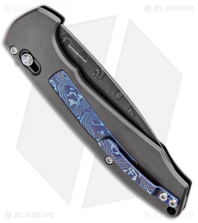 Benchmade Gold Class Arcane AXIS-Assist Knife Ti/Moku-Ti (3.2" Damascus) 490-181