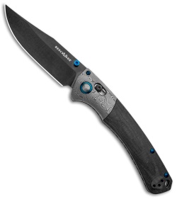 Benchmade Gold Class Crooked River AXIS Lock Knife Carbon Fiber (4" Black DLC) 