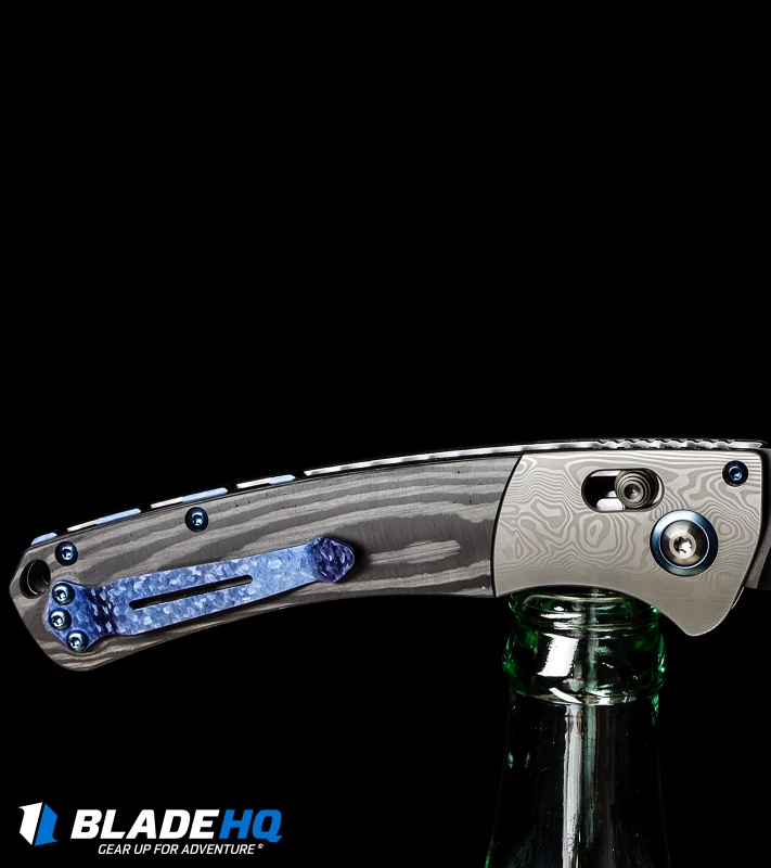 Benchmade Gold Class Crooked River AXIS Lock Knife Carbon Fiber (4" Black DLC) 