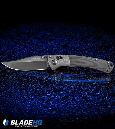 Benchmade Gold Class Crooked River AXIS Lock Knife Carbon Fiber (4" Black DLC) 