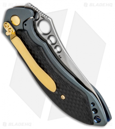 Benchmade 890-111 Torrrent Knife Gold Class Spring Assist (3.6" Satin)