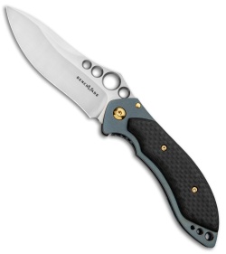 Benchmade 890-111 Torrrent Knife Gold Class Spring Assist (3.6" Satin)