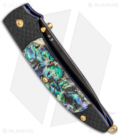 Benchmade Gold Class Shoki Folding Knife 480-131 (2.89" Black) #03