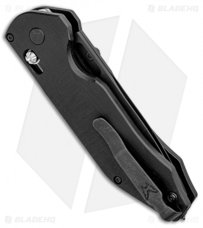 Benchmade Outlast OPTION Lock Rescue Knife Black G-10 (3.6" Black) 365BK