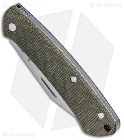 Benchmade Proper Clip Point Slip Joint Knife Canvas Micarta (2.8" Satin) 318
