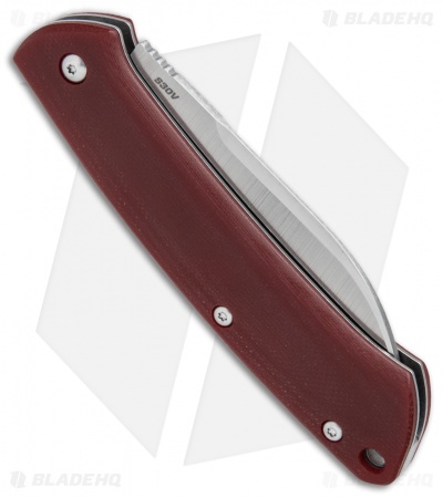 Benchmade Proper Slip Joint Knife Red G-10 (2.8" Satin) 319-1