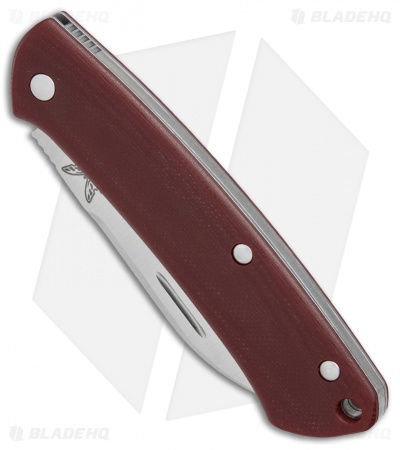 Benchmade Proper Slip Joint Knife Red G-10 (2.8" Satin) 319-1
