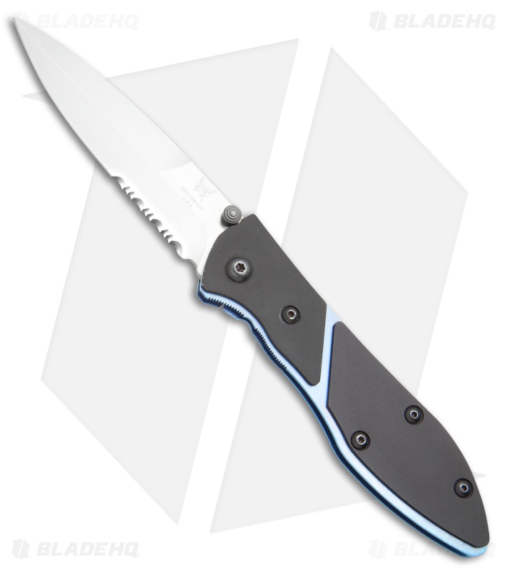 Rare Benchmade Sentinel 875S Liner Lock Knife (3.75" Satin) Serrated
