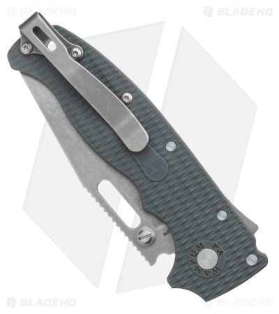 Lynch Northwest Demko Short-Deep Carry Titanium Pocket Clip (Stonewash)