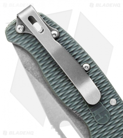 Lynch Northwest Demko Short-Deep Carry Titanium Pocket Clip (Stonewash)