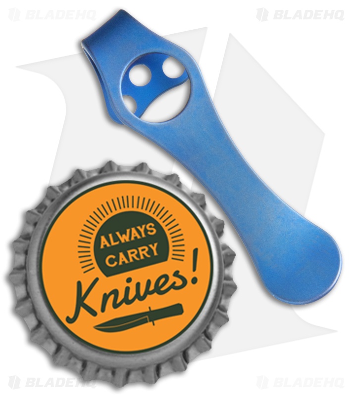 MXG Gear Benchmade Deep Carry Clip #1 - Blue Anodized Titanium