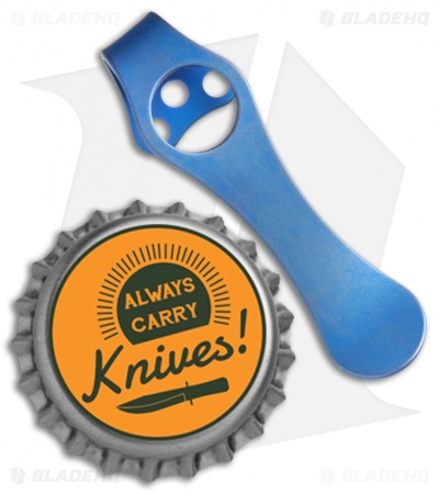MXG Gear Benchmade Deep Carry Clip #1 - Blue Anodized Titanium