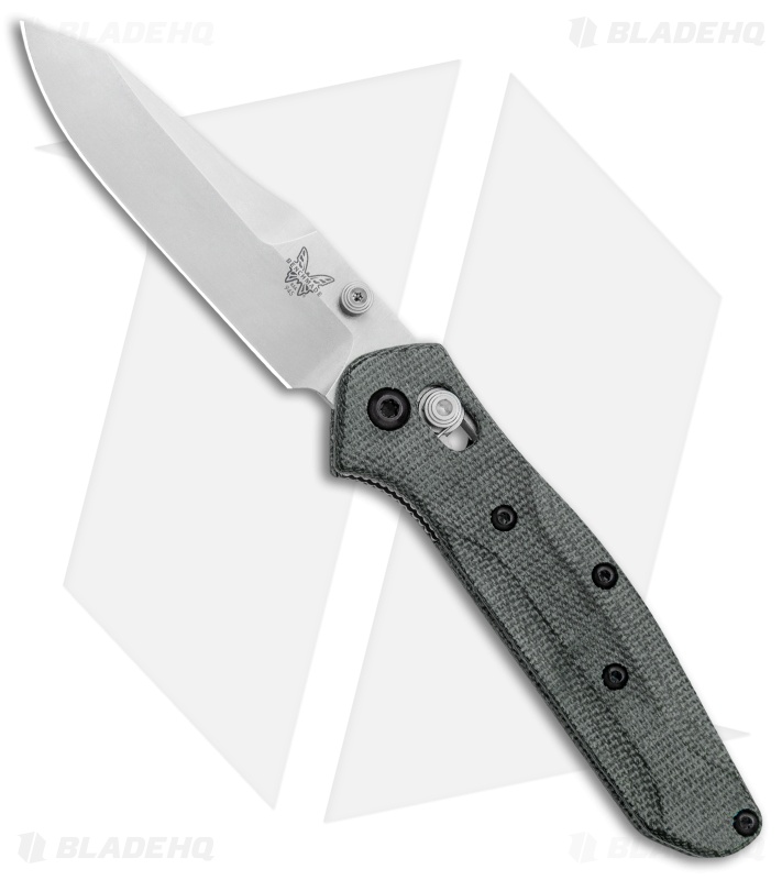 Flytanium Custom Black Micarta Scales for Benchmade Mini Osborne 945