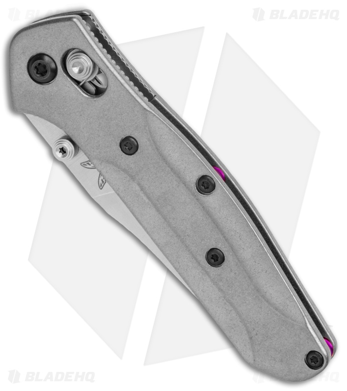 Flytanium Titanium Scales + Benchmade 945 Mini Osborne Knife (2.9" Satin)