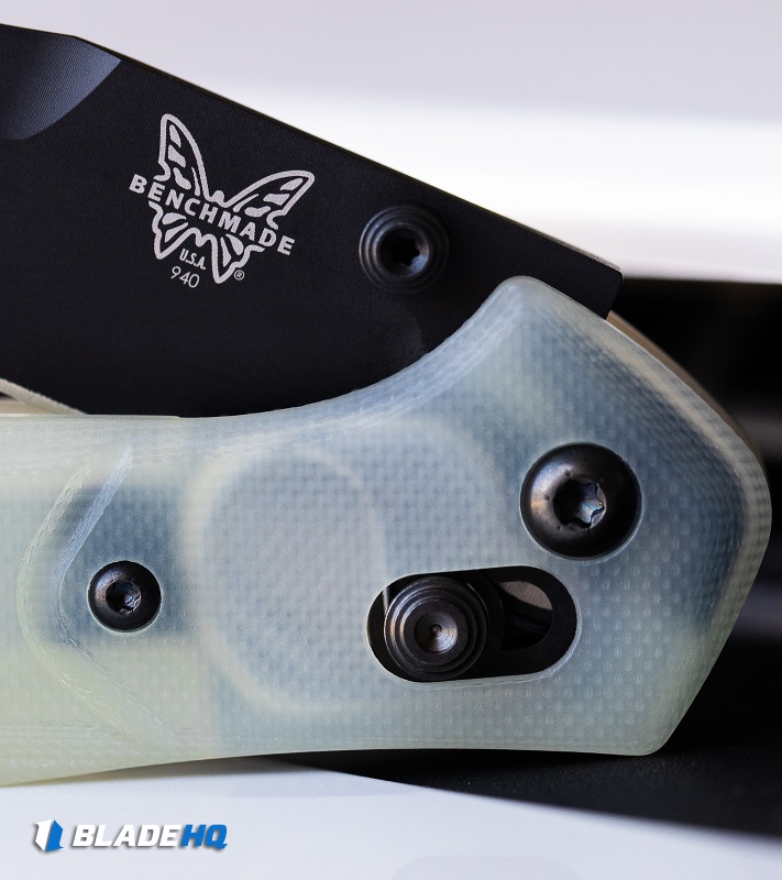 Benchmade 940 Osborne AXIS Lock Knife Natural G-10 (3.4" Black M4)