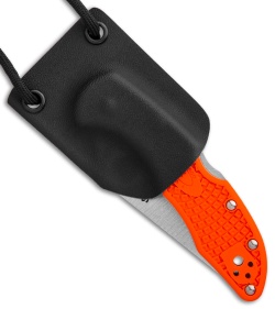 Linos Kydex Neck Sheath for Spyderco Delica Knife