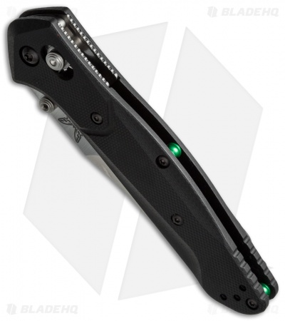 Benchmade 940-2 Osborne Black AXIS Lock Knife w/ Satin Blade