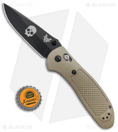 Benchmade American Sniper Griptilian AXIS Lock Knife Sand (3.45" Black)