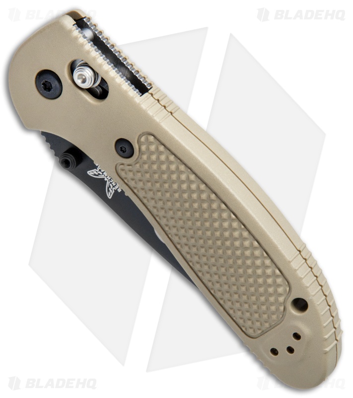 Benchmade American Sniper Griptilian AXIS Lock Knife Sand (3.45" Black)