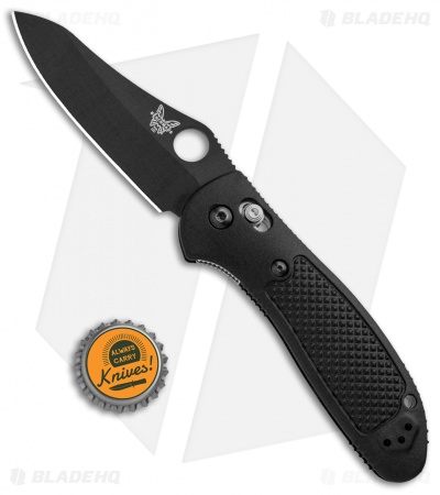 Benchmade Griptilian AXIS Lock Knife Black (3.45" Black) 550BK-S30V