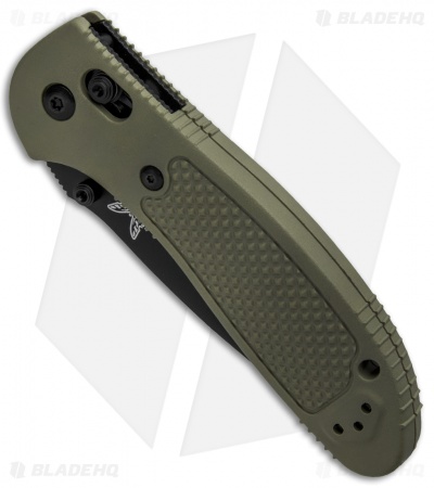 Benchmade Griptilian AXIS Lock Knife Olive Drab (3.45" Black) 551BKOD-S30V