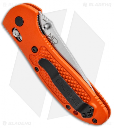 Benchmade Griptilian AXIS Lock Knife Orange (3.45" Satin) 551-ORG-S30V