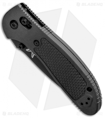 Benchmade Griptilian Tanto AXIS Lock Knife Black (3.45" Black Serr) 553SBK-S30V